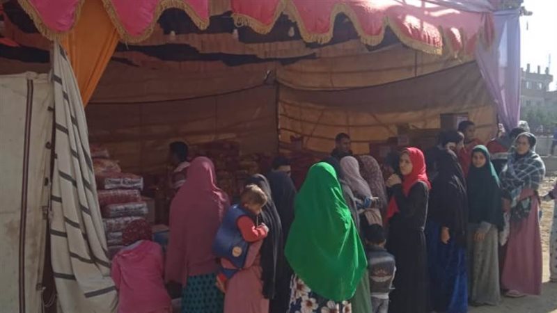 معرض سلع غذائية ببنى