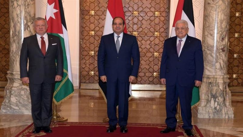 القمة الثلاثية المصرية