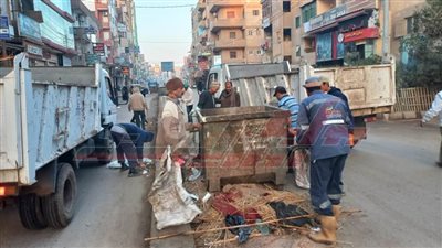 رفع 2001 طن مخلفات بـ14 مركزًا ومدينة بكفر الشيخ
