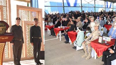 وزير الدفاع يتفقد الكلية الحربية ويلتقي الطلبة المستجدين وأسرهم 