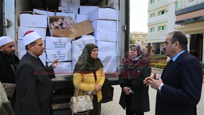 وصول 2 طن لحوم