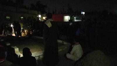 تشييع جنازة طفلة قتلها أبوها بالشرقية