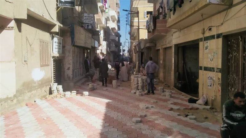 تركيب بلاط الإنترلوك