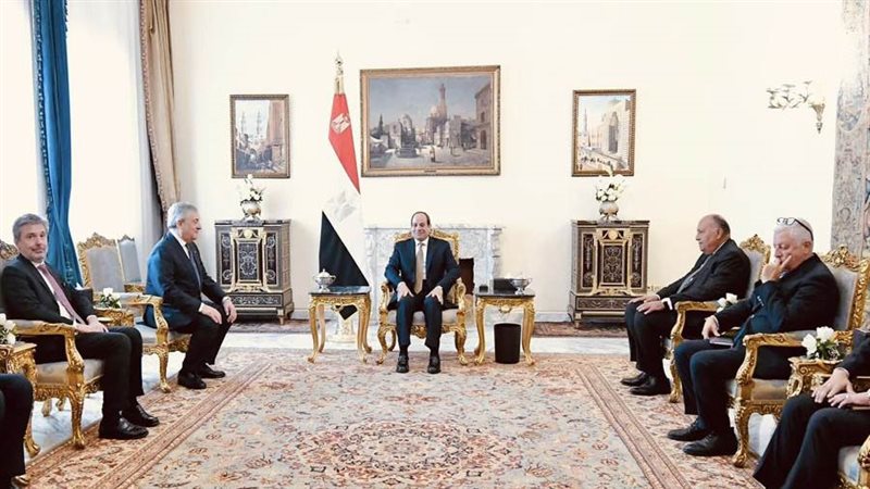 لقاء الرئيس السيسي