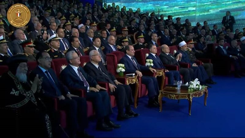 السيسي يشهد الاحتفال