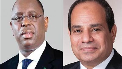 الرئيس السيسي ونظيره السنغالي يستعرضان هاتفيا الاستعدادات التحضيرية للقمة الإفريقية السنوية المقبلة