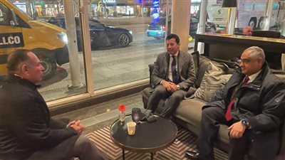 وزير الرياضة يصل السويد لمؤازرة منتخب مصر فى بطولة العالم لكرة اليد