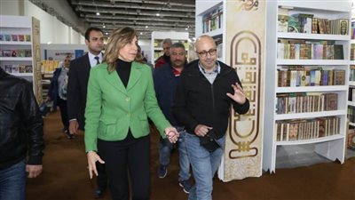 نيفين الكيلاني: الانتهاء من جميع التجهيزات اللوجيستية لمعرض الكتاب