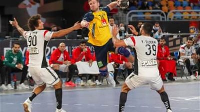 منتخب مصر لكرة اليد في مواجهة السويد اليوم
