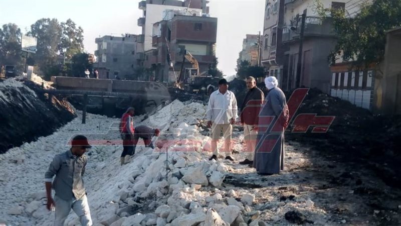 تبطين الترع