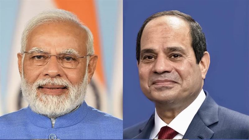 الرئيس السسي بالهند