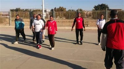 الشباب والرياضة بالوادي الجديد: تنفيذ التدريب الأسبوعي للمشروع القومي لرياضة الرواد
