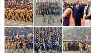 عروض مُبهرة للقوات المسلحة المصرية في يوم الجمهورية الهندية