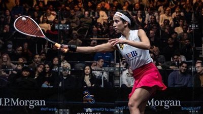 نوران جوهر تصعد لنهائي بطولة جي مورجان للإسكواش لمواجهة نور الشربيني