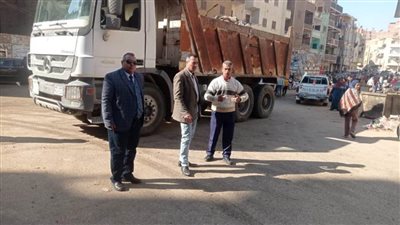 حملة مكبرة لرفع الإشغالات بمغاغة بالمنيا وتواصل فعاليات معرض 