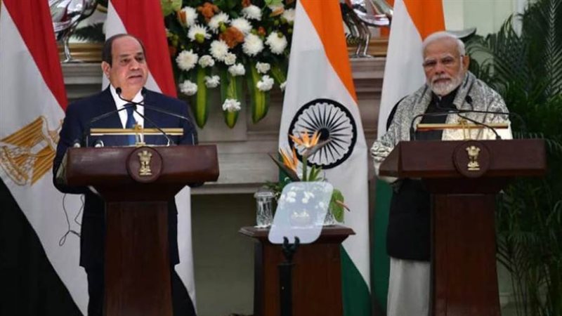 اتفقت مصر والهند