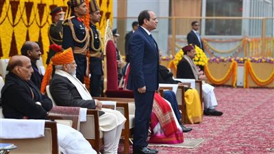 الرئيس السيسي يعرب عن تطلعه أن تمثل زيارته لنيودلهي خطوة لتطوير العلاقات المتميزة