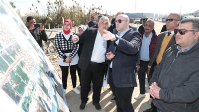 رفع كفاءة المحاور المرورية لتسهيل السيولة المرورية شرق النيل ببني سويف