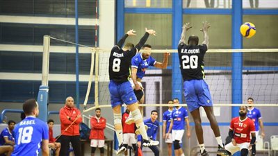 فوز الأهلي على بتروجت والزمالك على سموحة في دوري الكرة الطائرة