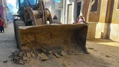 رفع 80 طن قمامة واستمرار مواجهة التعديات وتحسين مستوى الخدمات بناصر