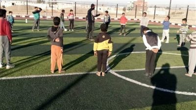 تدريب المراكز الرياضية للقرى الأكثر احتياجًا بالمبادرة الرئاسية 