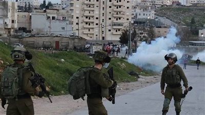 قوات الاحتلال الإسرائيلي تطلق الرصاص الحي تجاه الصحفيين في بيتا جنوب نابلس