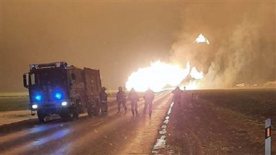 حقيقة ما تم تداوله حول حدوث انفجار بخط غاز طبيعي بالشرقية