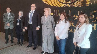 وزيرا الثقافة الأردني والطاقة النيجيري يزوران متحف الحضارة