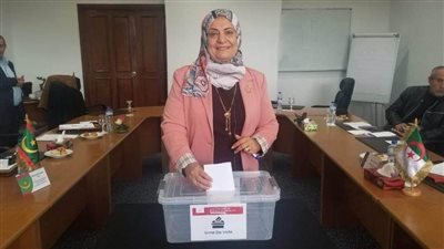 مجدة الخواجة تفوز بعضوية اتحاد شمال أفريقيا لألعاب القوى