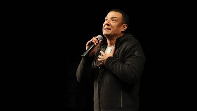 هشام الجخ في أول صورة من كواليس مسلسل 