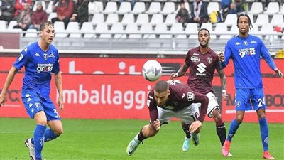 تعادل تورينو وامبولي بالدوري الإيطالي لكرة القدم