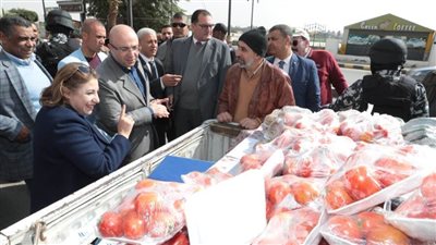 23 سيارة سلع غذائية ولحوم 