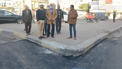 تطوير وتجميل مداخل ومخارج مدينة بنها بالقليوبية 