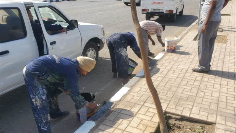 أعمال التجميل بأمتداد