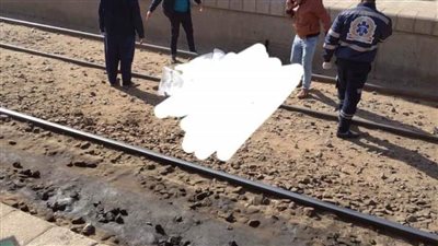 مصرع فتاة صدمها قطار بالدقهلية 