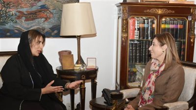 وزيرة الثقافة تلتقي سفيرة الإمارات.. وتبحثان إقامة أسبوع ثقافي مصري إماراتي