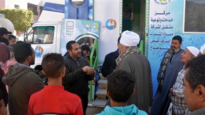  مياه سوهاج توجه حملة توعوية للمواطنين لوقف التعدي على شبكات مياه الشرب والصرف الصحي