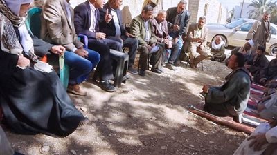 حلول شكاوى المواطنين بقرى ناصر ومتابعة مشروعات الخطة بالواسطى 