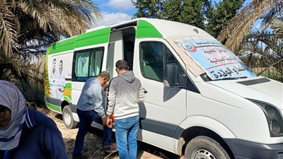 قافلة طبية تكشف على ٨١٢ حالة بالقنطرة غرب ضمن 