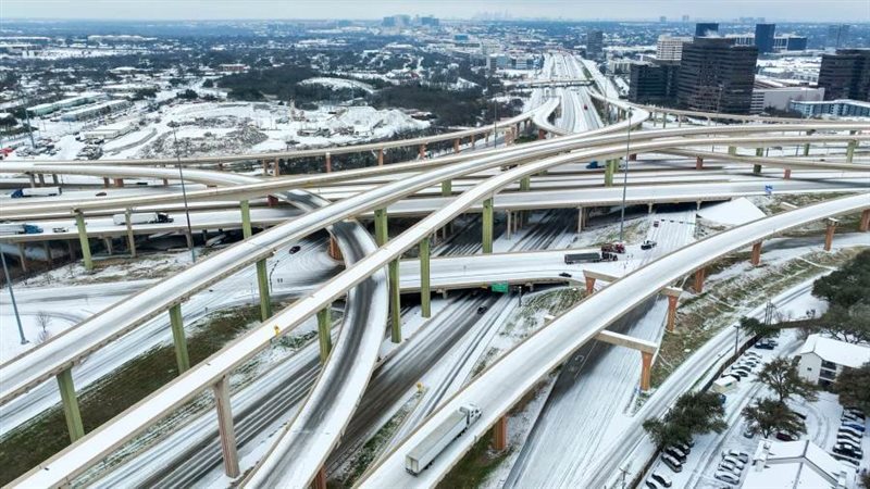 الشوارع في تكساس