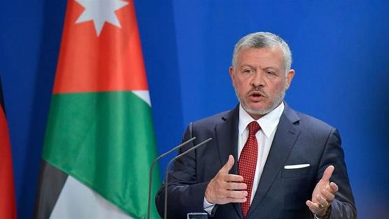 العاهل الأردني الملك