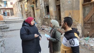 إزالة الخطورة الداهمة بثلاثة عقارات بالإسكندرية