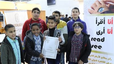 مطابع الأزهر تشارك في احتفالية اليوم العالمي للأخوة الإنسانية بطبع الوثيقة بطريقة برايل بجناح الأزهر