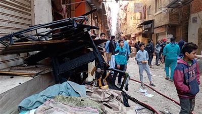 السيطرة على حريق بورشة نجارة في شبرا الخيمة