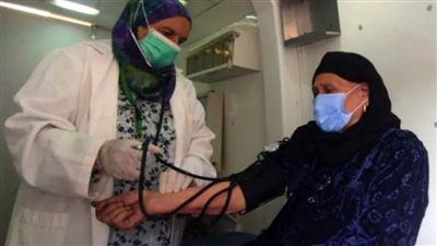 فحص 1117 حالة ضمن قافلة طبية بمركز زفتى