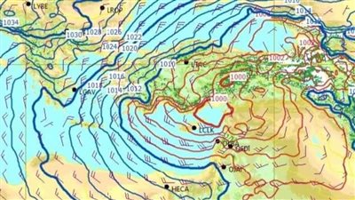 الأرصاد الجوية تعلن حالة الطقس اليوم بعد منخفض جوي فوق المتوسط 
