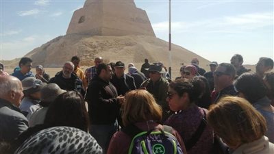 بني سويف تستقبل فوجاً سياحياً من 80 فرداً من أعضاء نادي الجزيرة 