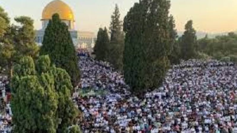 صلاة الجمعة في الأقصى