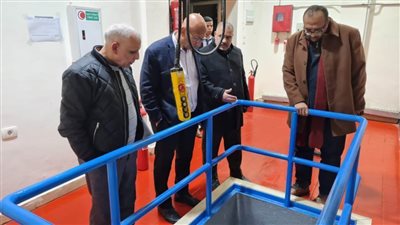 نائب رئيس القابضة لمياه الشرب يبدأ جولته بسوهاج بتفقد محطة معالجة صرف صحى الهجارسة