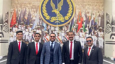 طلاب جامعة بني سويف يشاركون في افتتاح معرض التكنولوجيا الأمنية بأكاديمية الشرطة